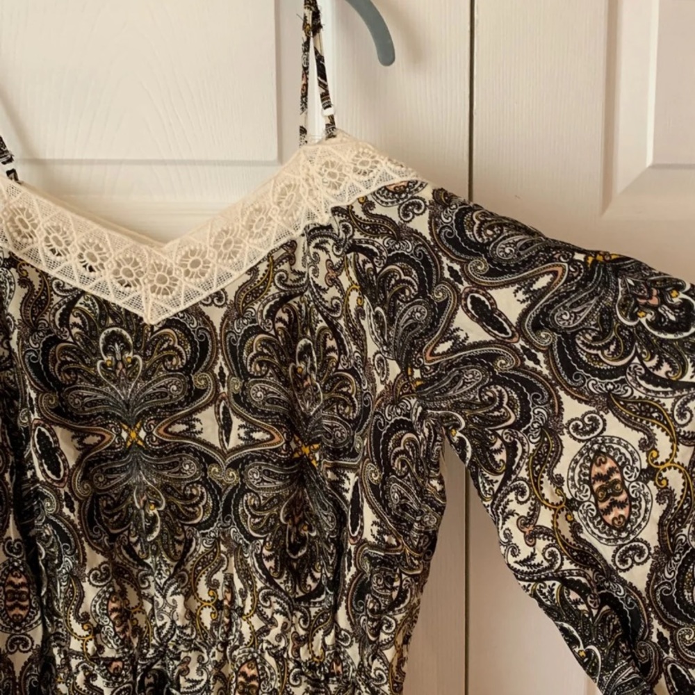 Long sleeve romper